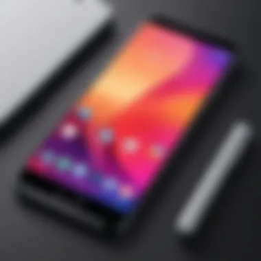 Stunning Design Themes Elegant design themes displayed on a smartphone screen