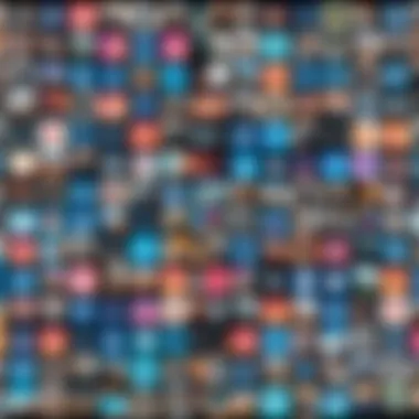 Brand Story Through Instagram Grid Engaging Instagram grid that tells a compelling brand story.