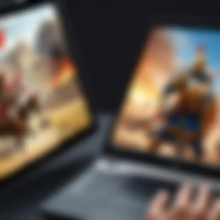 Comparison of Age of Empires on tablet vs PC