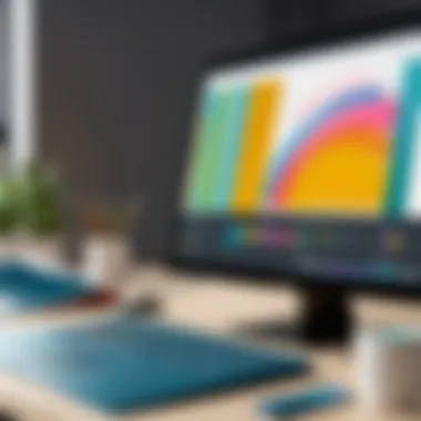 User-Friendly Alternative Paint Application User-friendly interface of an alternative paint application