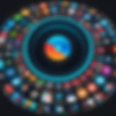 Diverse Content Discovery Platforms A visual representation of diverse content discovery platforms.