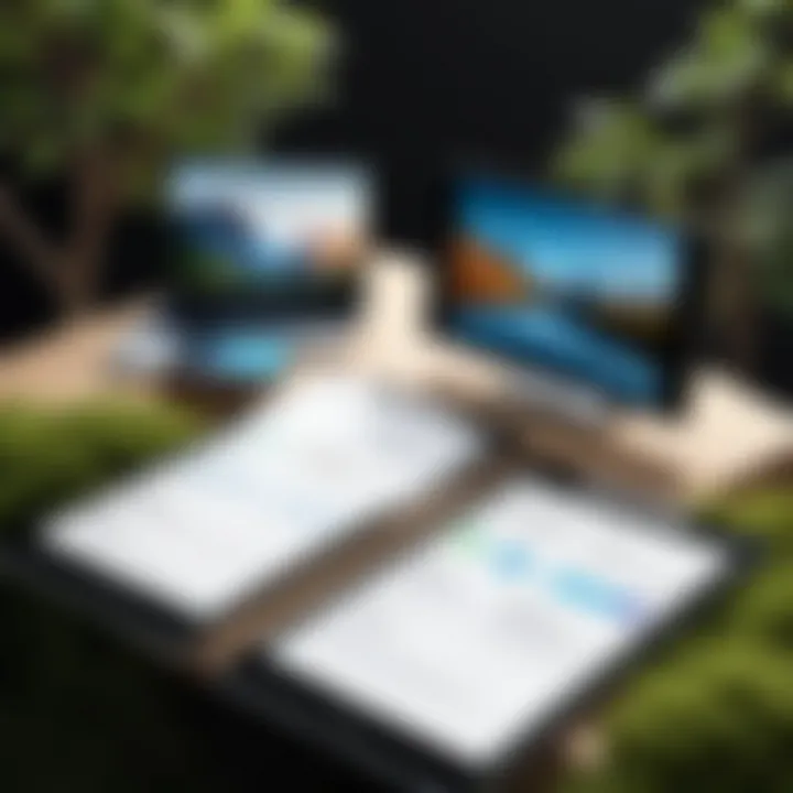 Visual comparison of Universal Clipboard and similar features in other ecosystems