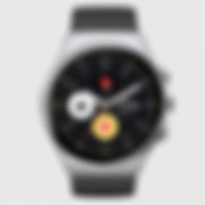 Innovative features showcased on the Apple Watch round face