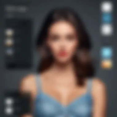 Curating Your Style with Inspiration Apps A visual representation of style inspiration through apps