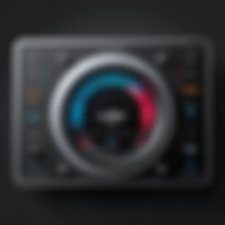 User interface of a popular bass volume booster app