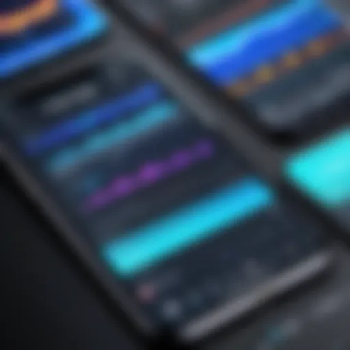 Dynamic screen interface of a top video editor app showcasing editing tools and timeline