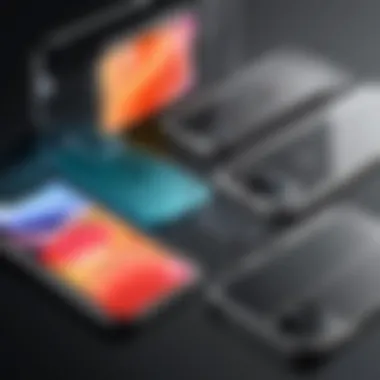 Material Variations in Clear Cases Comparison of various clear cases with different materials
