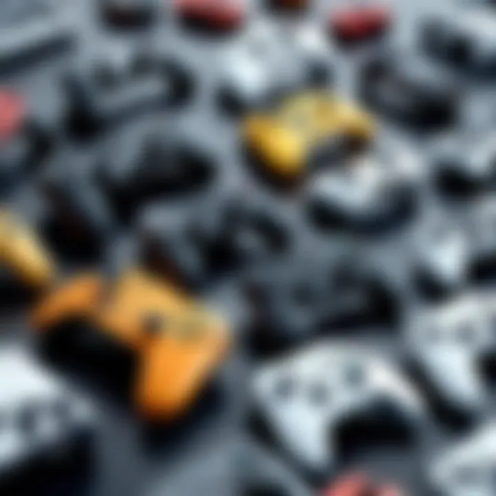 Different types of controllers available for mobile gaming.