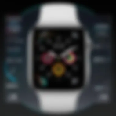 Customizable Watch Face Themes An array of customizable Apple Watch faces with distinct themes.
