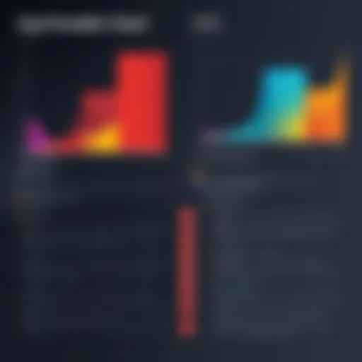 A comparison chart of PDF reader features