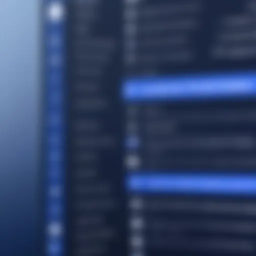 A vibrant interface of the Facebook Audio Library showcasing various audio tracks.