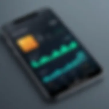 User Interface of a Popular Financial App User interface of a financial app