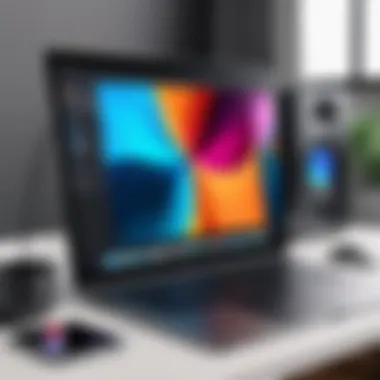 Using Screen Recording Software on Apple Devices Illustration of using screen recording software on Apple devices