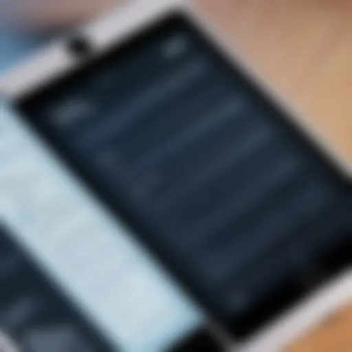 User interface of an eBook reader app showcasing text customization options