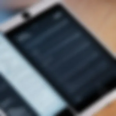 User Interface Features of eBook Readers User interface of an eBook reader app showcasing text customization options
