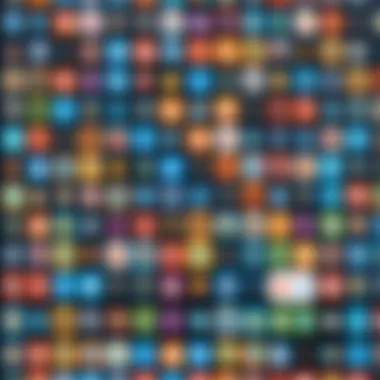 Popular Free Game Applications A vibrant collage showcasing various popular free game apps