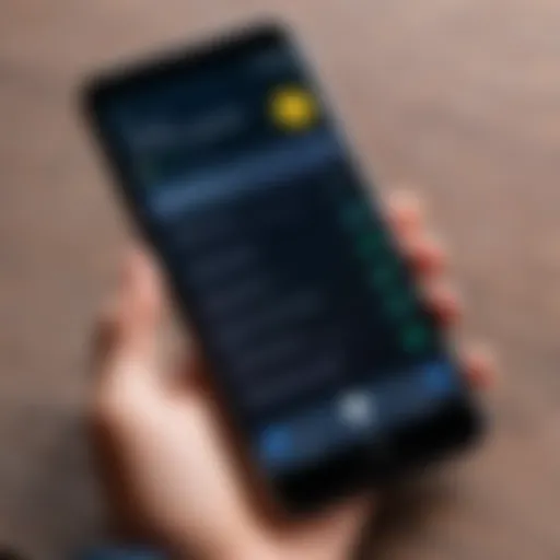 A close-up view of a smartphone displaying Google Assistant with a gaming query