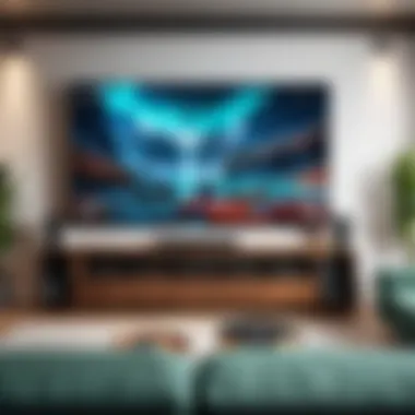 Home Theater Viewing Experience A home theater setup emphasizing the viewing experience
