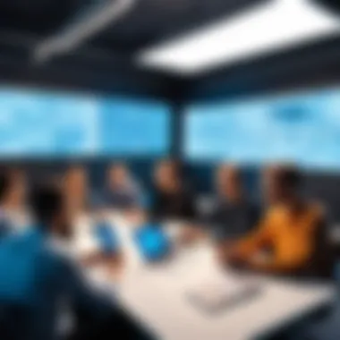 Content Creation Brainstorming Content creators brainstorming ideas for webcam broadcasts