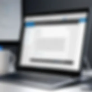 Editing in a Free Word Processor Screenshot of a document being edited in a free word processor