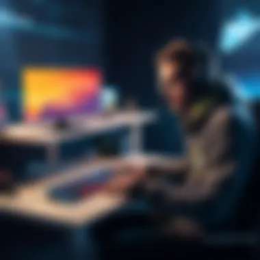 Compatibility Challenges in Gaming Illustration of compatibility challenges faced by Linux gamers