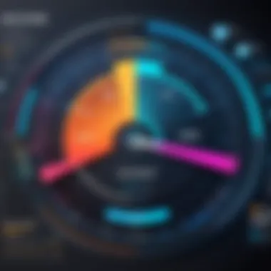 Gaming Performance Metrics Visual representation of gaming performance metrics