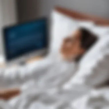 Data Privacy Considerations in Sleep Tracking Conceptual representation of data privacy and sleep tracking