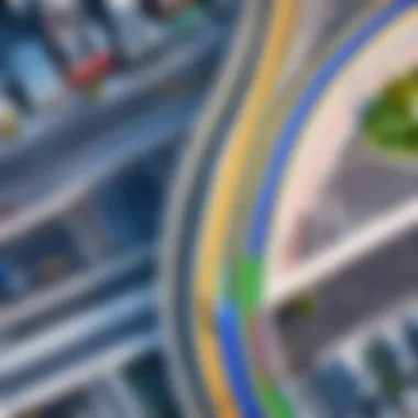 Walking vs. Driving Navigation in Google Maps Comparing walking and driving navigation modes on Google Maps