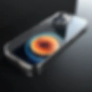 Transparent Case for iPhone 12 Pro Transparent case displaying the phone's design