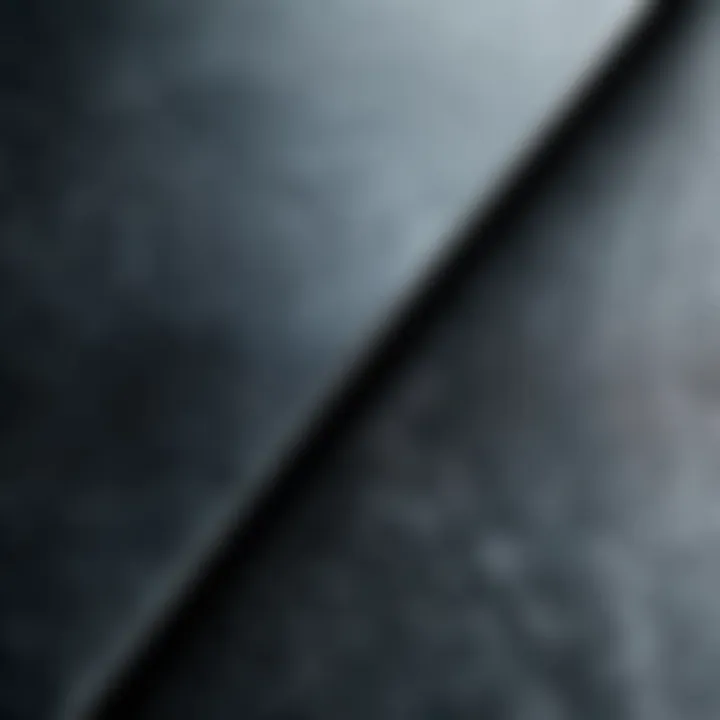 Close-up of textured wallpaper highlighting material quality