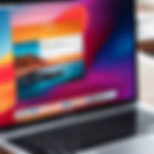 User interface of Instagram on Mac browser