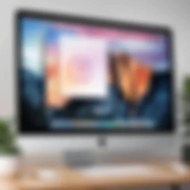 Screenshot of Instagram upload section on Mac