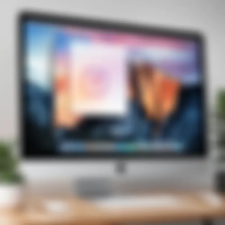 Screenshot of Instagram upload section on Mac