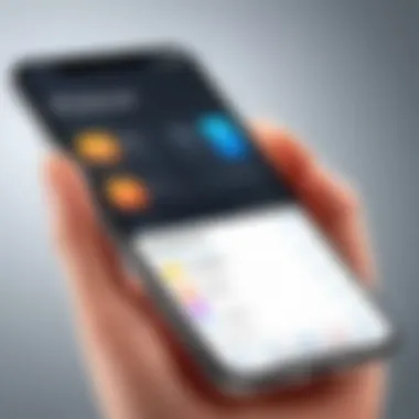 Enhancing Productivity on iPhone Productivity app interface designed for iPhone