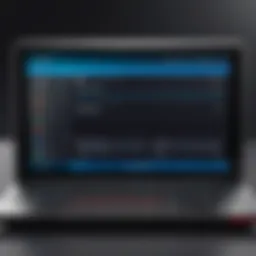 User interface of Lenovo Vantage showcasing Hybrid Mode