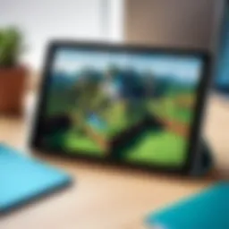 Overview of Minecraft interface on Android