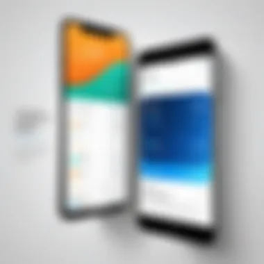 Streamlined Loan Approval Illustration of loan approval process through smartphone