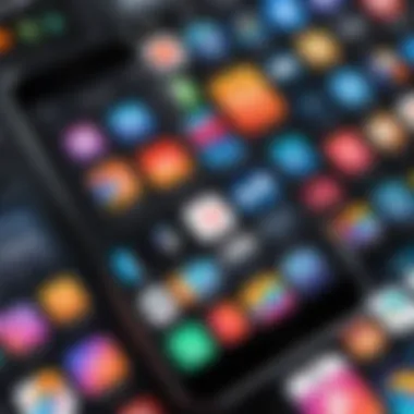 Diverse Non-Subscription Music Apps An overview of various non-subscription music apps on a smartphone screen.
