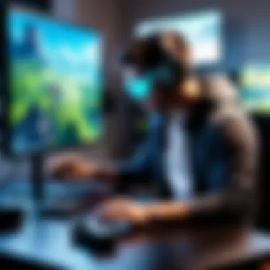 Tech-Savvy Gamer Exploring Options A tech-savvy individual exploring gaming options