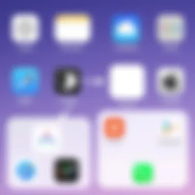 Customization options for app arrangement Customization options for app arrangement