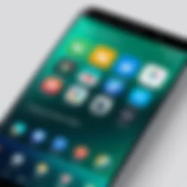 User Interface of Browsing Apps User interface of a popular Android browsing app
