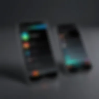 Comparison chart highlighting the features of different montage apps