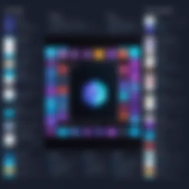 Diverse Aesthetics of Visual Studio Code Themes A snapshot of multiple Visual Studio Code themes side by side, demonstrating their diverse aesthetics.