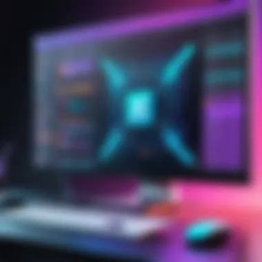 Colorful Theme Tailored for Web Development A close-up of a colorful Visual Studio Code theme designed for web development.