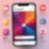 An infographic illustrating the Instagram Stories feature