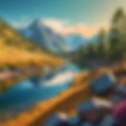 A stunning transformation of a landscape photo using Prisma filters