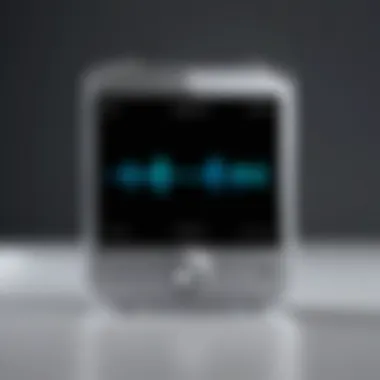 Minimalist Design of No Internet Music Players A sleek portable music player showcasing its minimalist design