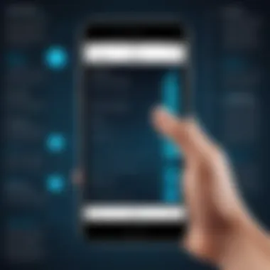Applications of Timed Text Messaging Diagram showcasing potential applications of timed messaging