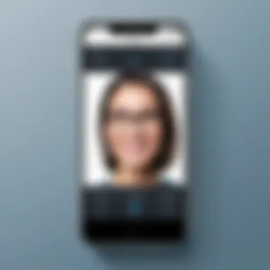 User interface of a popular video chat app featuring no phone number required