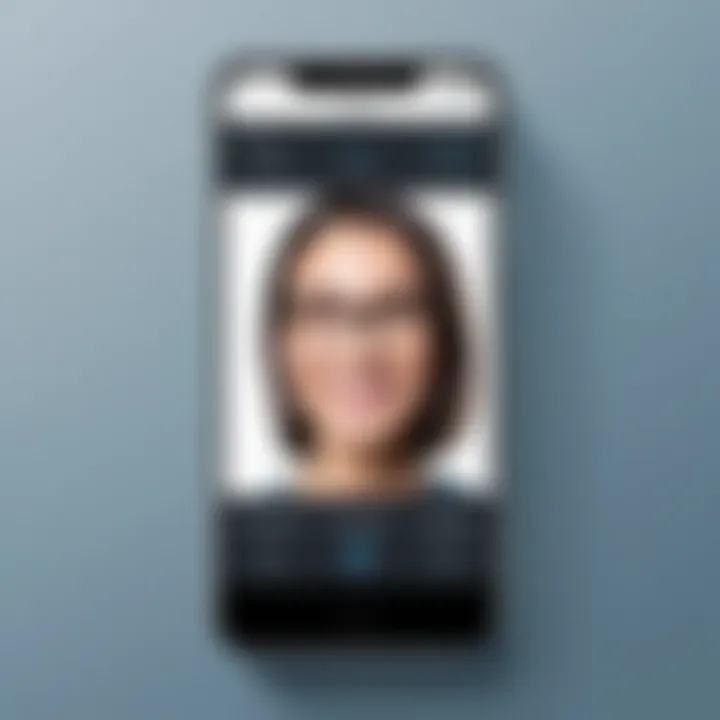 User interface of a popular video chat app featuring no phone number required